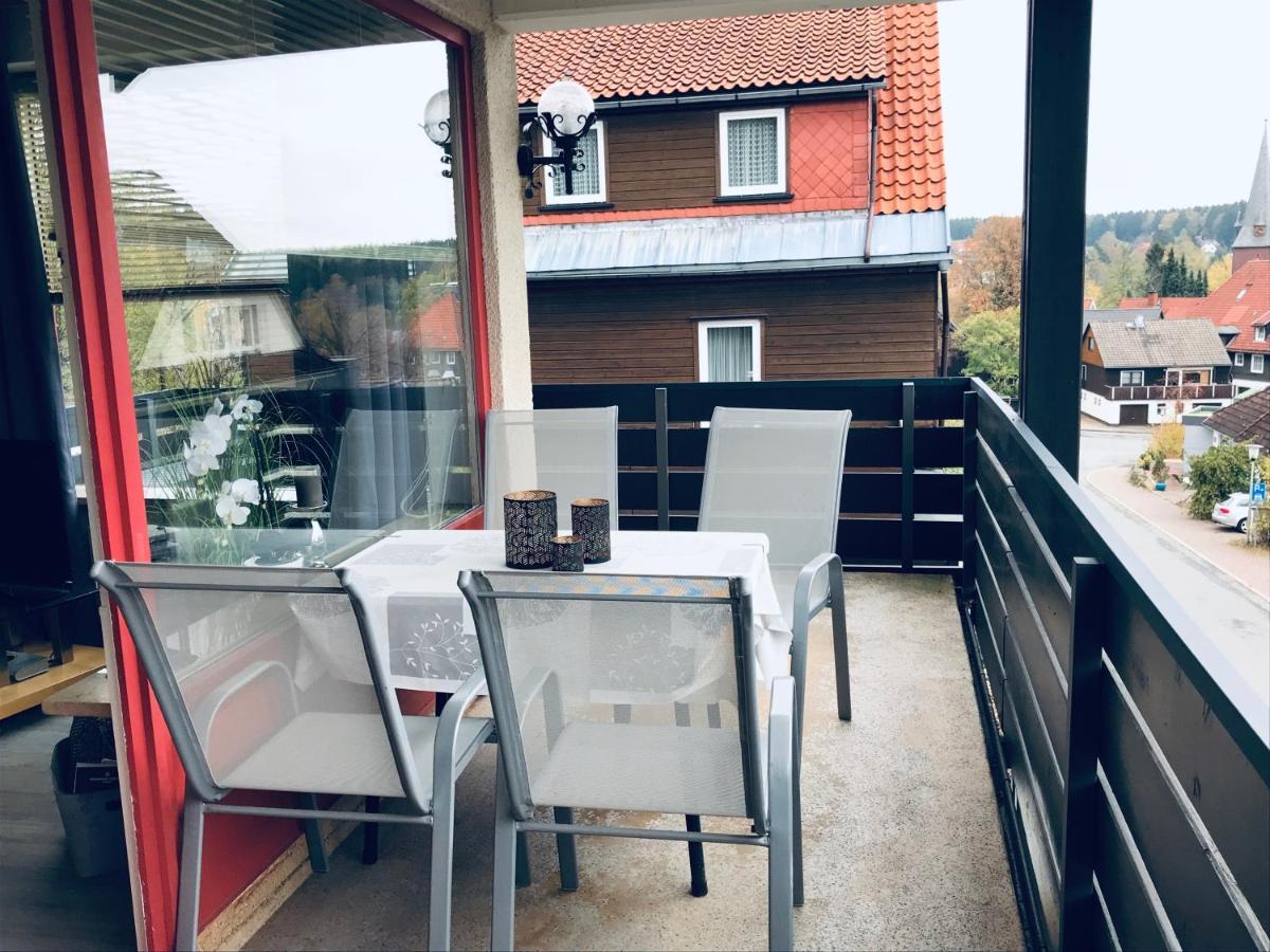 Wohnung An Der Skiwiese - Boxspring - Balkon - 2 Smart Tv - Carport Braunlage Exteriör bild